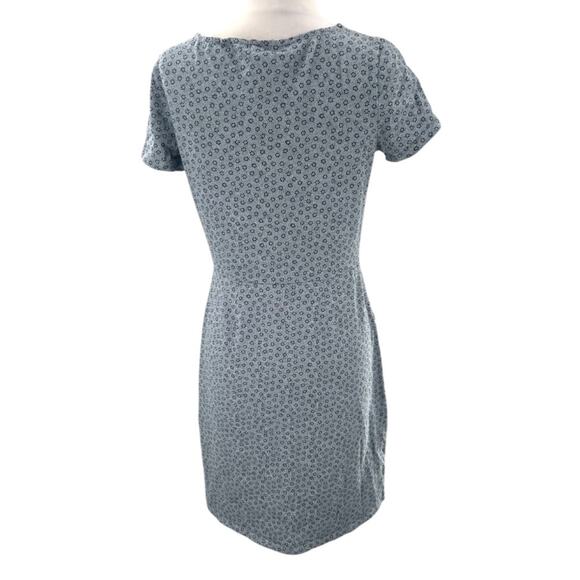 Boden Pheobe Dress in Blue Grey Ditsy Floral Print Size 4 - Picture 3 of 7